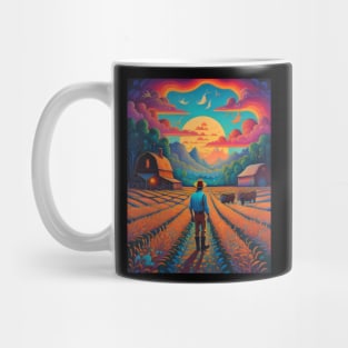 Great farmer in the world - Painting Mug